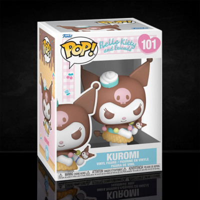 Hello Kitty and Friends Kuromi (Ice Cream) Funko Pop! Vinyl Figure #101