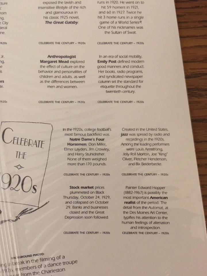 1920's Celebrate the Century Stamps - The Roaring Twenties - Image 4 of 4