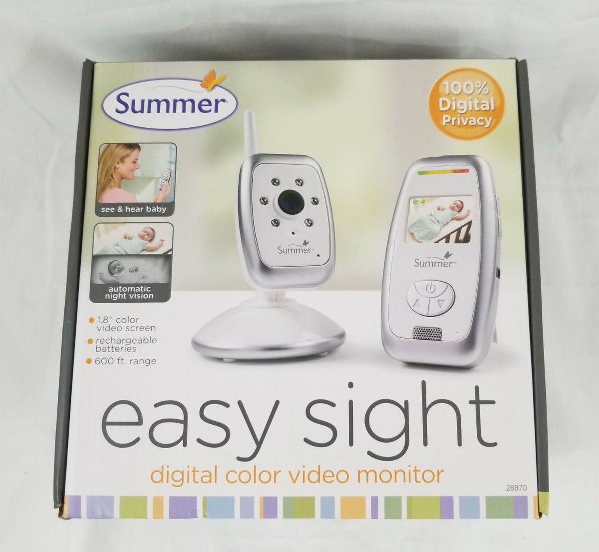 Summer Infant Video Monitor Older Models NEW (Open Box) Summer