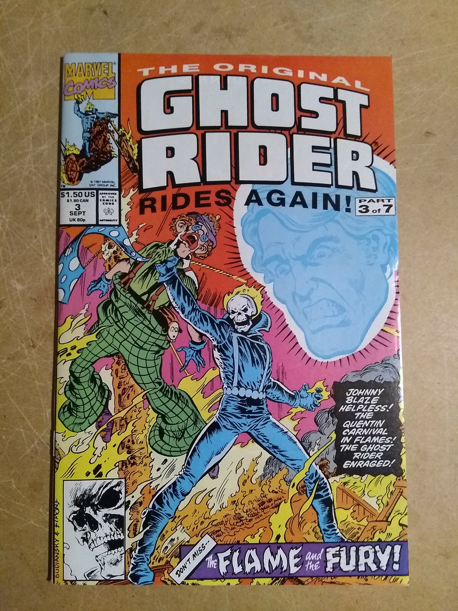 ORIGINAL GHOST RIDER RIDES AGAIN #3 FIRST PRINT MARVEL COMICS