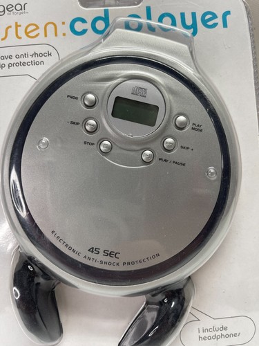 E-gear Listen Lettore CD include cuffie sigillate nuove - Foto 5 di 9