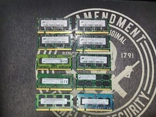 Mixed laptop memory lot 10 Pieces 4gb 1gb 2gb 128mb - Pc2 Pc3 DDR Gold Recovery