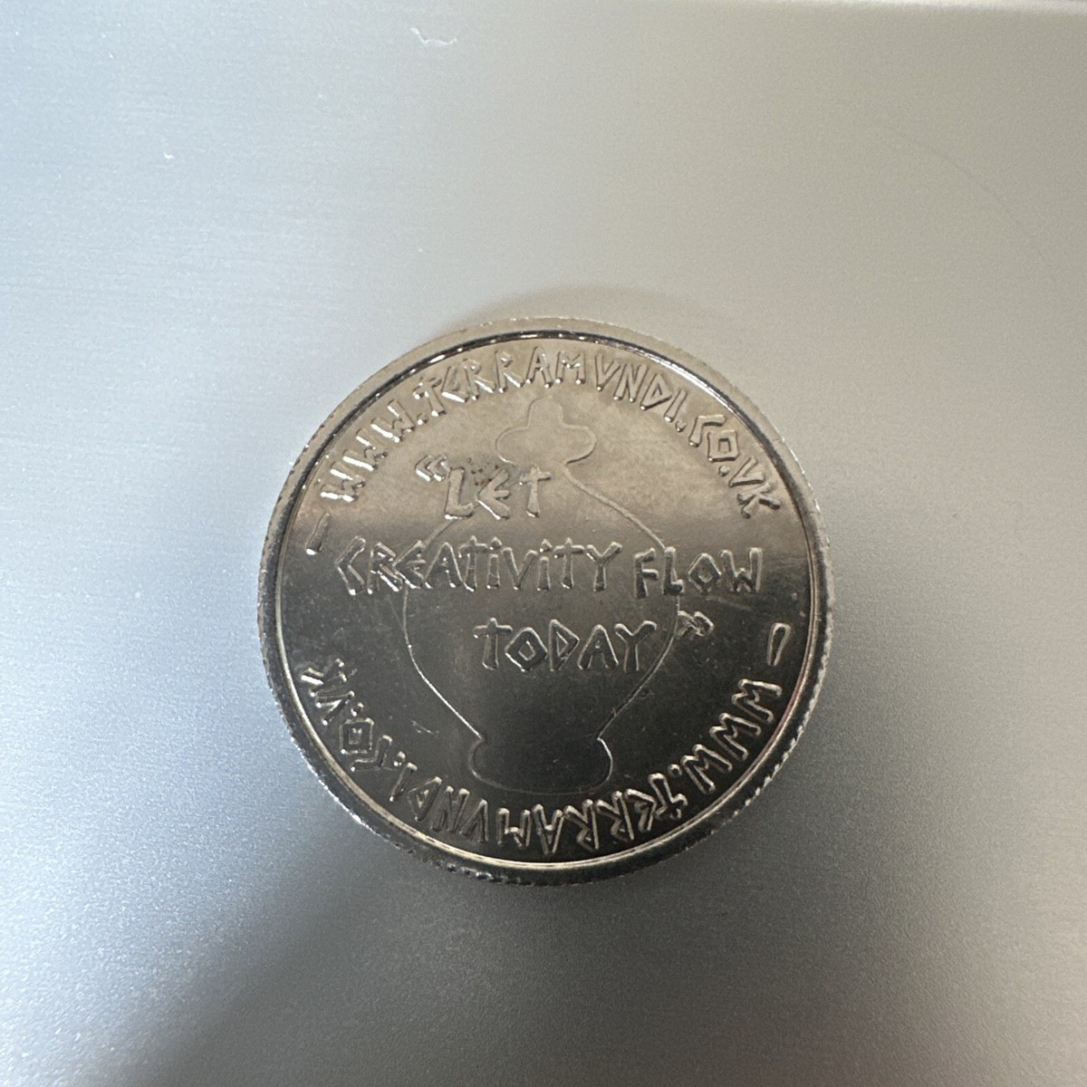 Terramundi Coin (LET CREATIVITY FLOW TODAY) | eBay UK