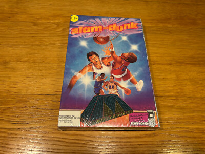 Commodore 64 / 128: SLAM-DUNK | Flat Box | 5,25''  | 1988 Mastertronic | SEALED!
