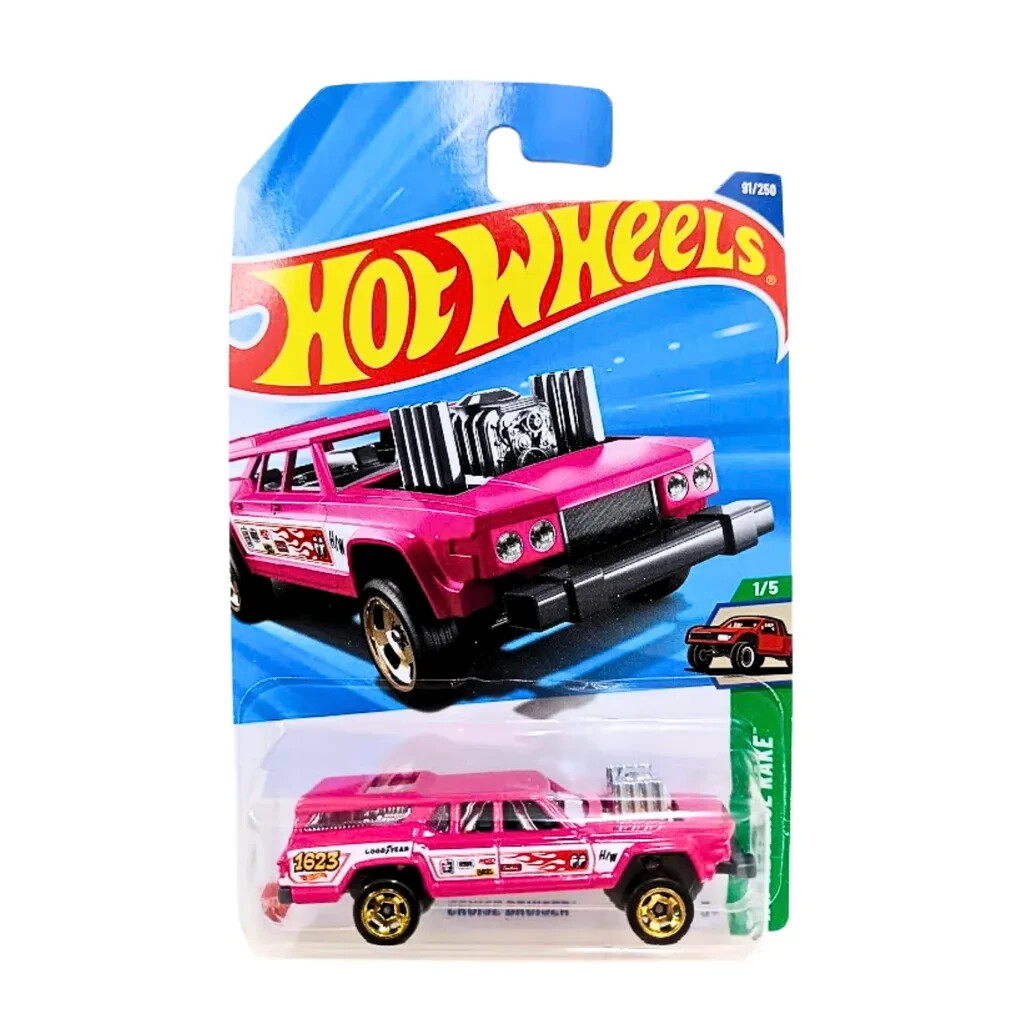 HOT WHEELS クライスラー　クルーザー Hot Wheels 2025 HOT ROD Cruise Bruiser Pink Reverse Rake GOLD