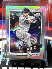 Austin Wells 2024 Topps Cosmic Chrome Refractor SP #88 Yankees Rookie RC
