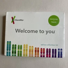 23 And Me Ancestry + Traits Saliva Collection Kit Exp 12/20 NEW