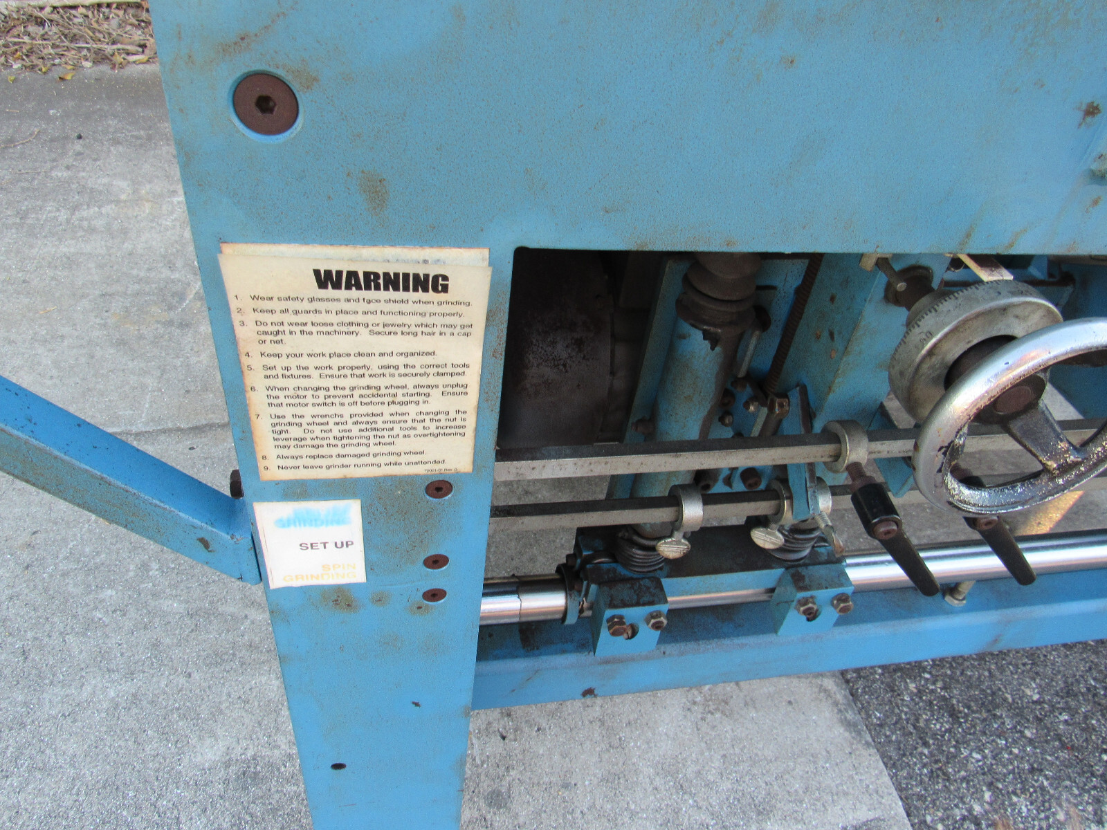 Ideal 1000 auto bedknife grinder Pearless 2000 Spin Relief Reel