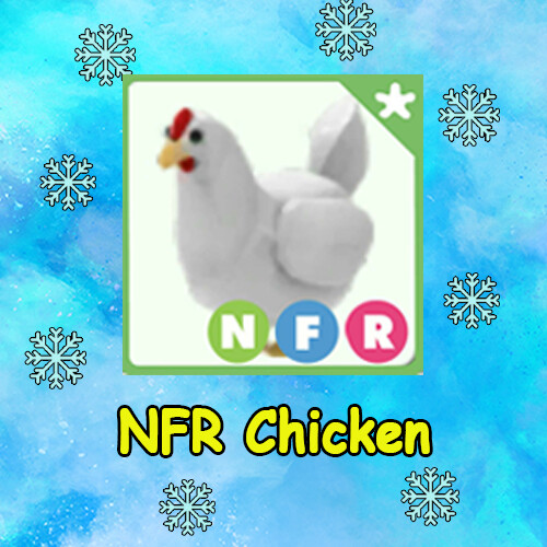 Neon Fly Ride Adopt Your Pet from Me NFR Chicken/ NFR Arctic Fox