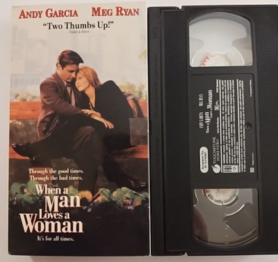 When a Man Loves a Woman - Meg Ryan (VHS, 1994) **Buy 2 Get 1 Free** 
