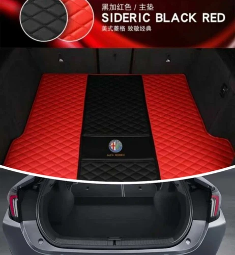 For Alfa Romeo Giulia Stelvio Car Trunk Mats Floor Mats Custom Carpet Waterproof - Picture 13 of 25