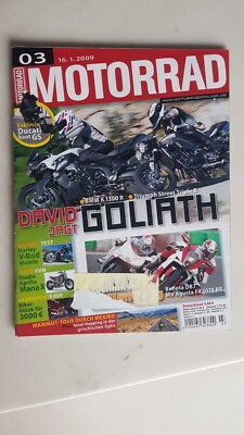 MOTORRAD Zeitschrift  03, 04, 05, 06, 07/2009
