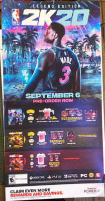 2k Legend Dwayne Wade Nba 2k20 NBA Legend Edition 2k20 Wade Promo