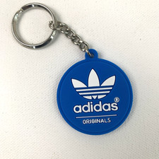 Adidas Keychain Blue Trefoil Vintage Mid-2000's