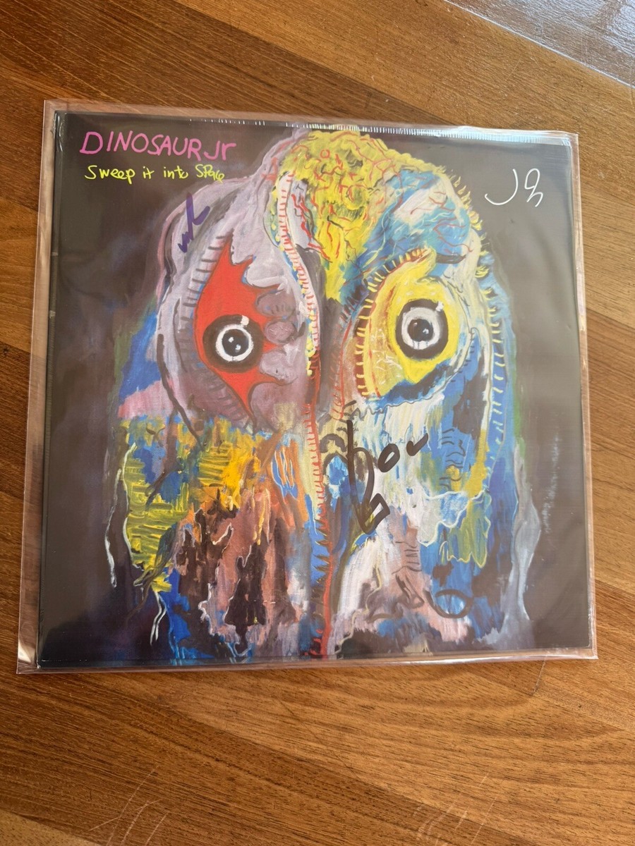 Dinosaur Jr Sweep It Into Space Signed /300 Light Purple