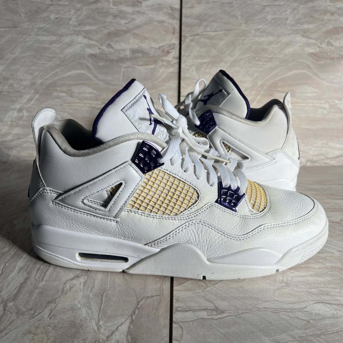 Jordan 4 Retro Mid Purple Metallic for Sale | Authenticity
