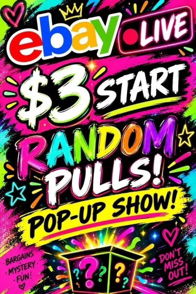 $3 POP UP SHOW