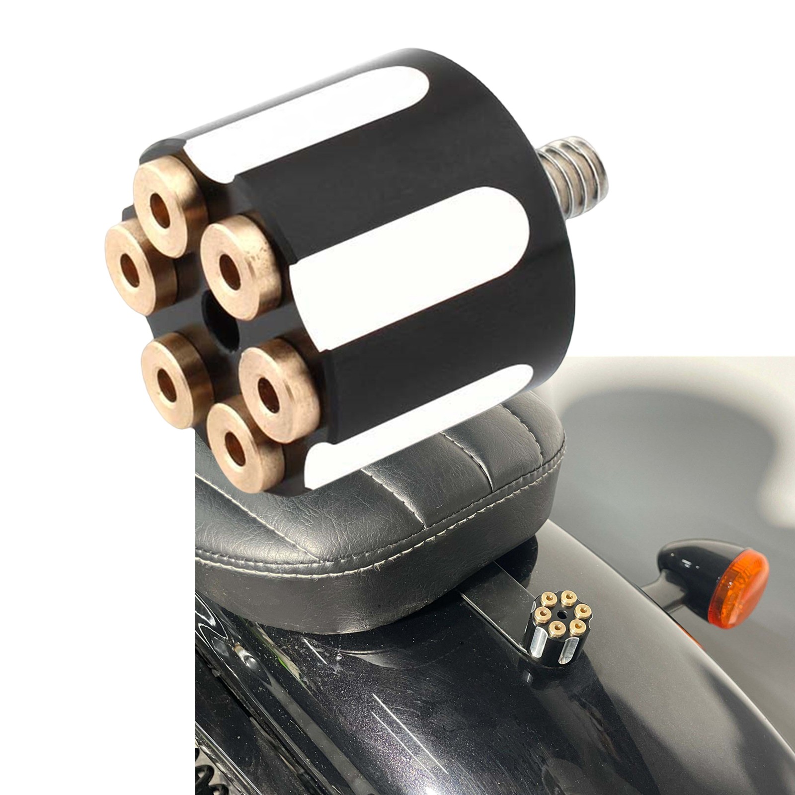 Rear Seat Bolt Fender Screw Nut Parts For Harley Dyna Glide Road King Sportster