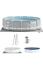 Intex Prism Frame Swimming Pool Set 14ft x 42in, Above Ground