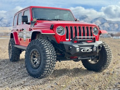 RSE Shorty Front Bumper Winch Plate 18-25 Jeep Wrangler JL 20-25 Gladiator JT US