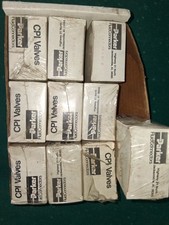 Lot Of  10  Parker CPI Valves Inline 6F-V8LR-B  3/8"  Fluid Connectors NOS