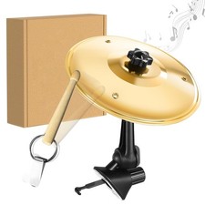 Car Cymbal, Mini Car Cymbal for Air Vent, with Compact Drum Stick, Drum Crash...