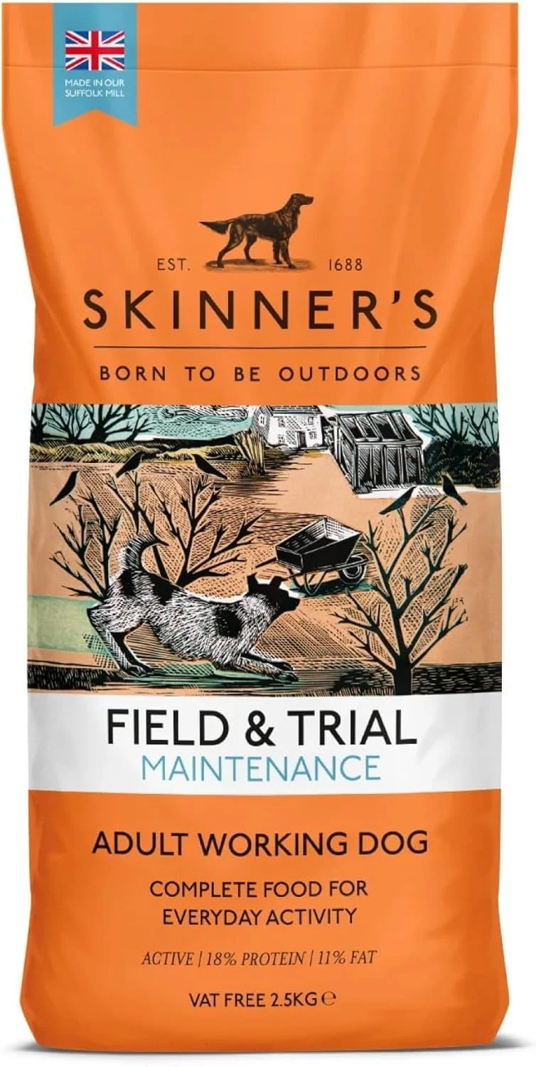 Skinner's Field & Trial Complete Dry Maintenance Adult Working Dog Food, 2.5 kg