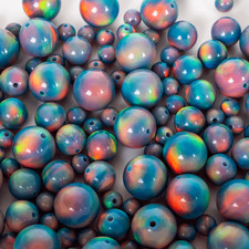 Blue Haze Nebula Opal  Beads