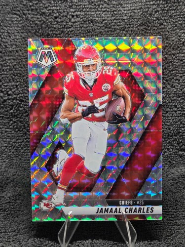 Jamaal Charles 2025 Panini Mosaic #18 -  Mosaic Prizm Kansas City Chiefs