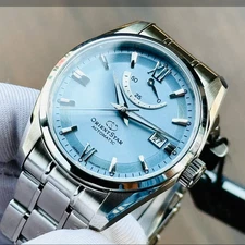 Orient Star Automatic Blue Dial Sapphire Crystal Men's Watch RK-AU0109L