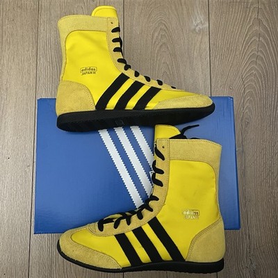 adidas Japan High Yellow Core Black Size 7 Women / 6 Men