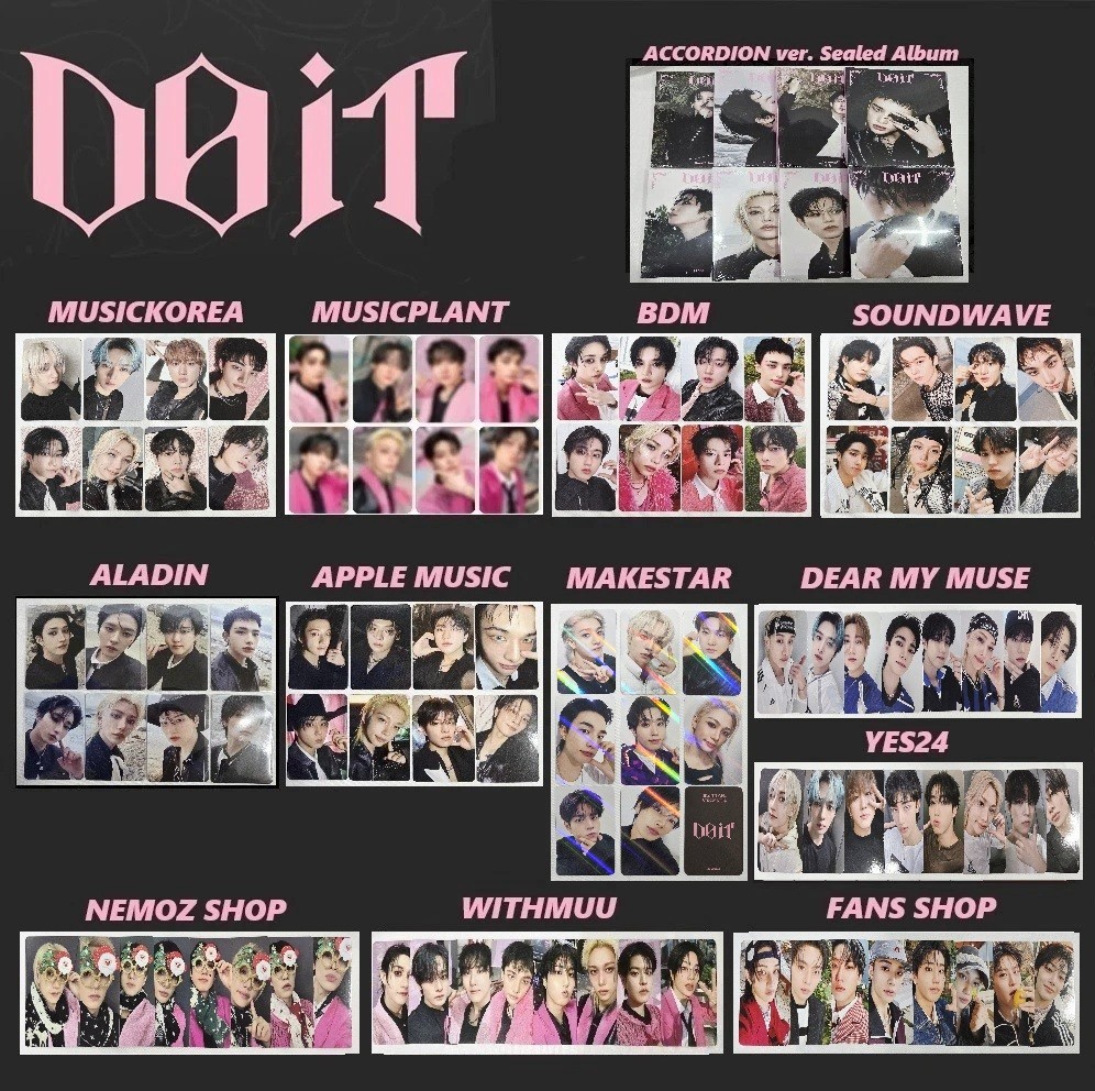 STRAY KIDS SKZ IT TAPE 'DO IT' Official POB PHOTOCARD + Tracking