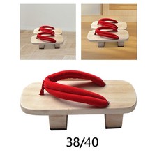 Japanese Wooden Clogs Nonslip Fashion Women Men Lightweight Comfortable Home