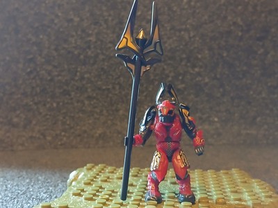 Mega Bloks Halo Red Elite Honour Guard mit Hecht, Mega Construx. D80