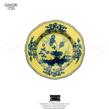 Richard Ginori Oriente Italiano Citrino - Piatto dessert cm 21 - inch 8.26
