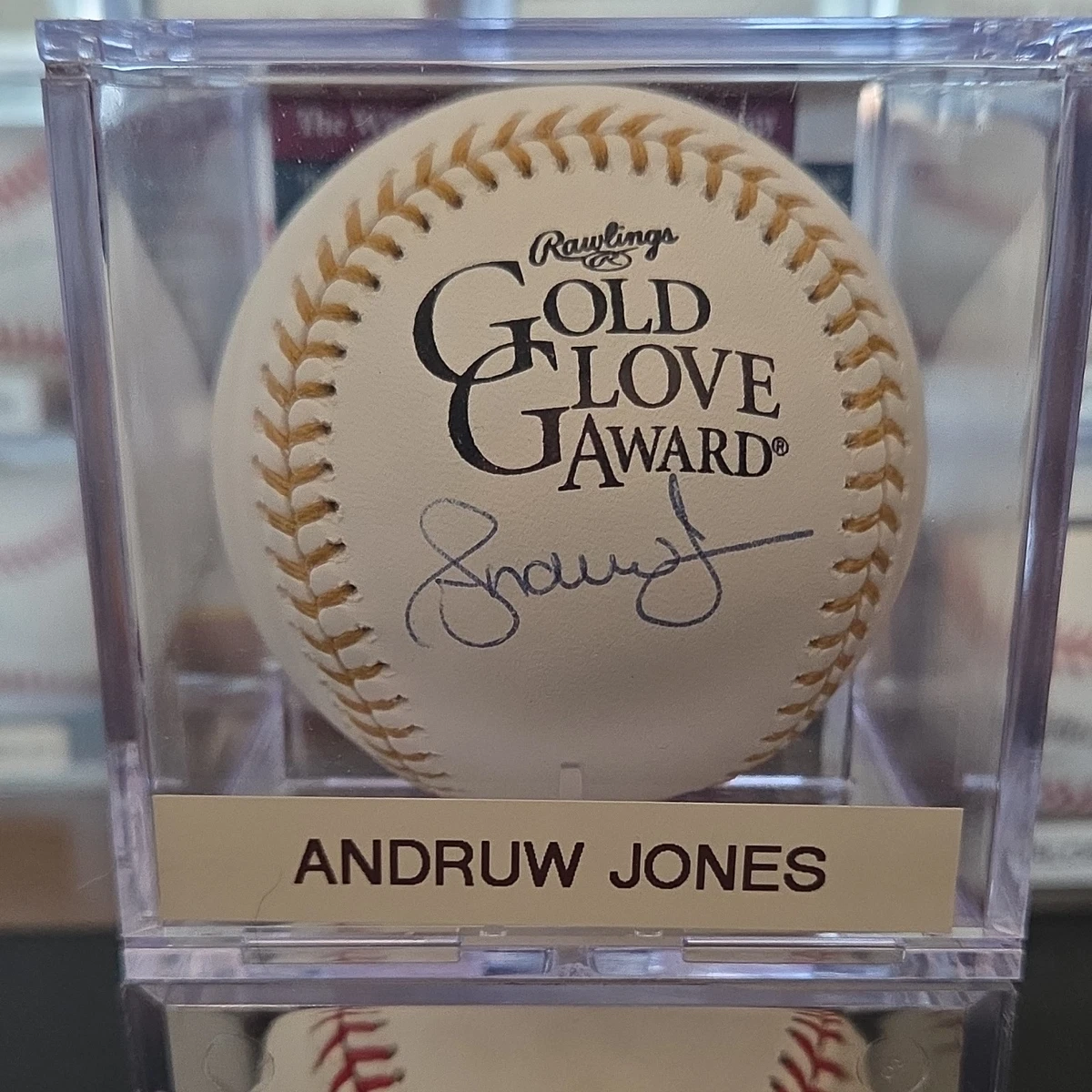 Andruw Jones Autographed Baseball for sale | eBay