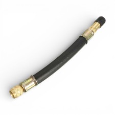 1x Flexible Gummi Reifen Ventil Verlängerung 180mm - Doppelrad LKW Van Bus Adapter