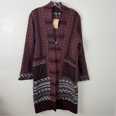 Kathmandu NWT Multicolor Patterned Jacket Womens size Medium 
