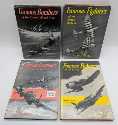 Famous Fighters 1 & 2, Famous Bombers 1 & 2, W. Green, 1959