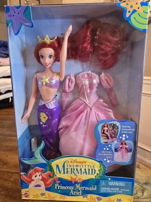 Mattel Disney The Little Mermaid Ariel Fashion Doll 11'' 1997 MPN 17593