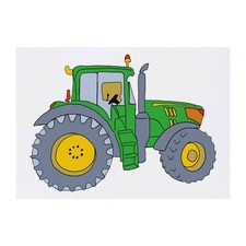 'Green Tractor' Temporary Tattoos / Transfers TO00033880 