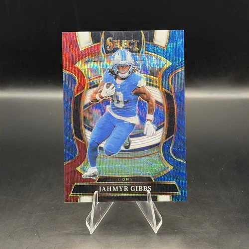2025 Panini Select - Concourse Jahmyr Gibbs #71 Tri-Color Prizm /399