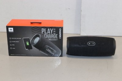 JBL JBLCHARGE4BLKAM Charge 4 Portable Waterproof Wireless Bluetooth Speaker -