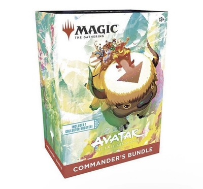 マジック：ザ・ギャザリング 4box MTG Avatar Commander's Bundle Magic The Gathering Avatar The Last Airbender Commander's Bundle