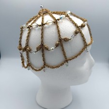 Rare Vintage 1968 Napier Juliet Cap Hat Wedding Jewelry Featured In Napier Book