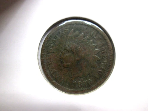 1870-P Indian Head Cent — photo from the most recent tracked eBay sale