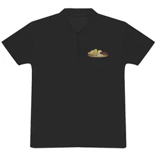 'Cheese and Grapes Board' Adult Polo Shirt / T-Shirt (PL046478)