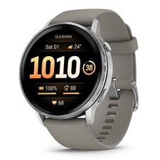 Garmin Venu 4 (45mm) Fitness-Smartwatch mit Silikon-Armband (22mm) …