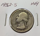 1932-S Washington Quarter