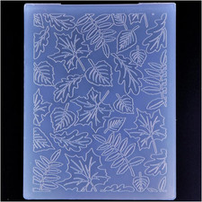 Leaves Plastic Embossing Folders for Card Making Scrapbooking and Other Paper Cr